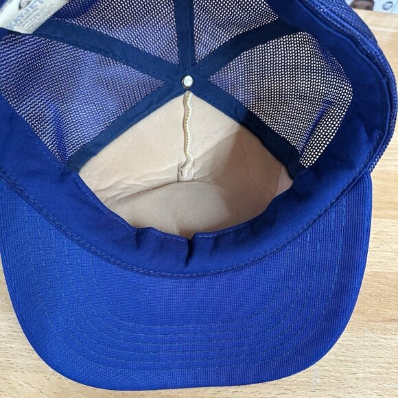 Wayne Gretzky 80's SnapBack Hat Edmonton Oilers The Great One Blue Orange White - Picture 5 of 6